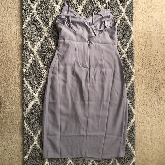 Lulu’s Making Eyes At You grey midi dress - Picture 10 of 11